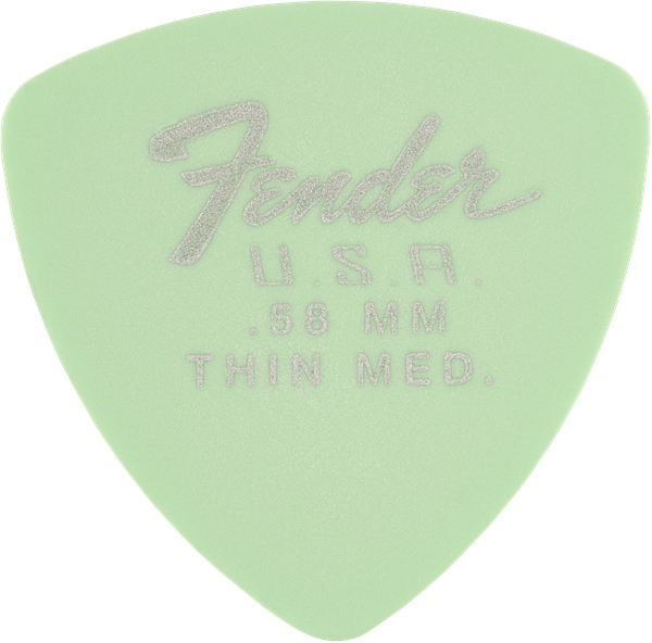 Fender Dura-Tone 346 Shape .58 Surf Green 12-Pack