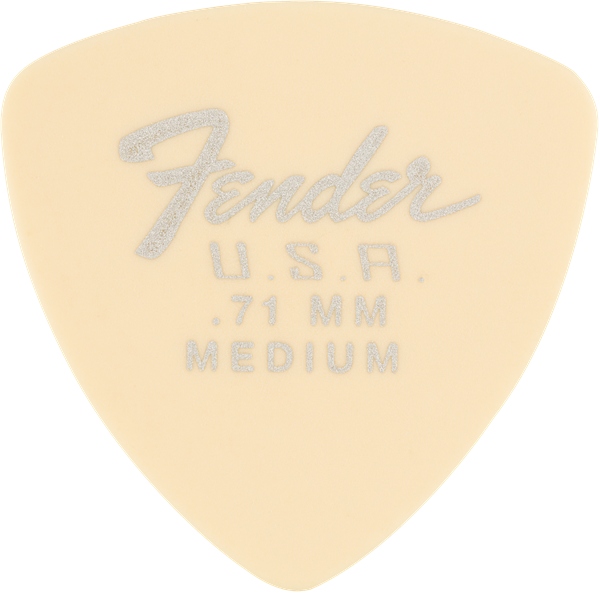 Fender Dura-Tone 346 Shape .71 Olympic White 12-Pack
