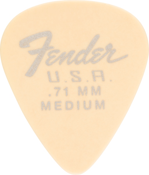Fender Dura-Tone 351 Shape .71 Olympic White 12-Pack