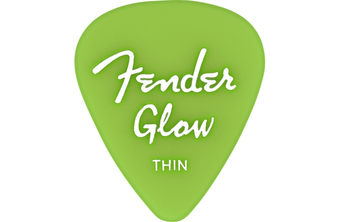 Set de pene  Fender Glow In The Dark 351 Picks 12-Pack