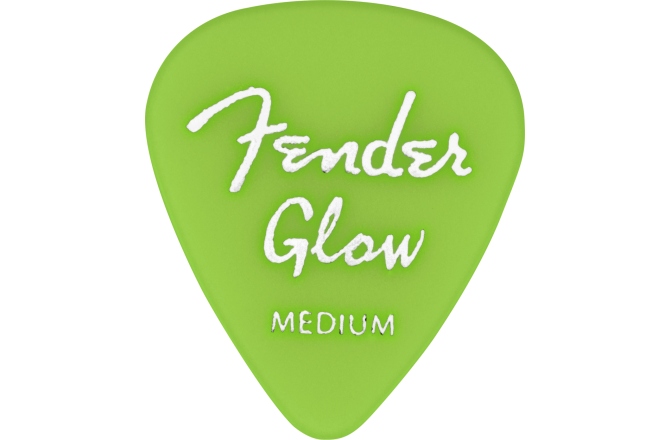 Set de pene  Fender Glow In The Dark 351 Picks 12-Pack