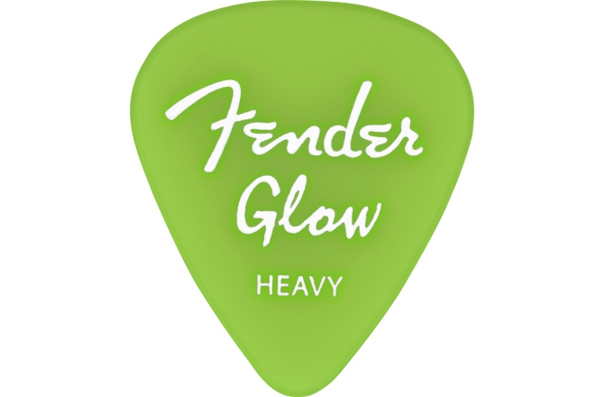 Set de pene  Fender Glow In The Dark 351 Picks 12-Pack