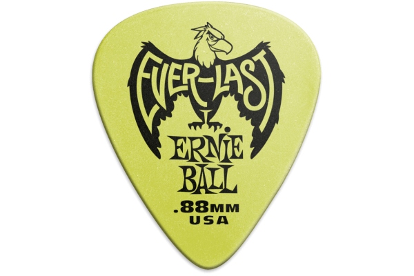 Ernie Ball Green Everlast Pick Pack 12