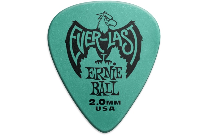 Set de Pene pentru Chitară Ernie Ball Teal Everlast Pick Pack 12