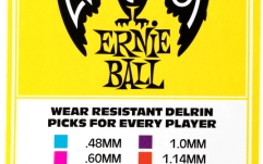 Set de Pene pentru Chitară Ernie Ball Yellow Everlast Pick Pack 12
