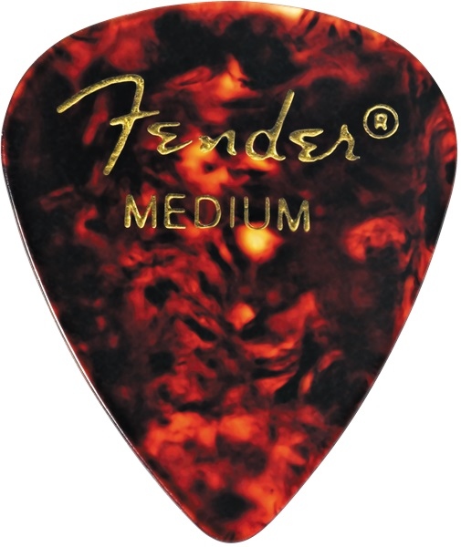 Fender Tortoise Shell 351 Medium 12 Set