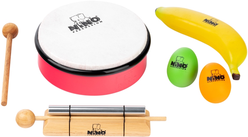Nino Percussion Kids Mixed Rhythm Set - 5 pcs.