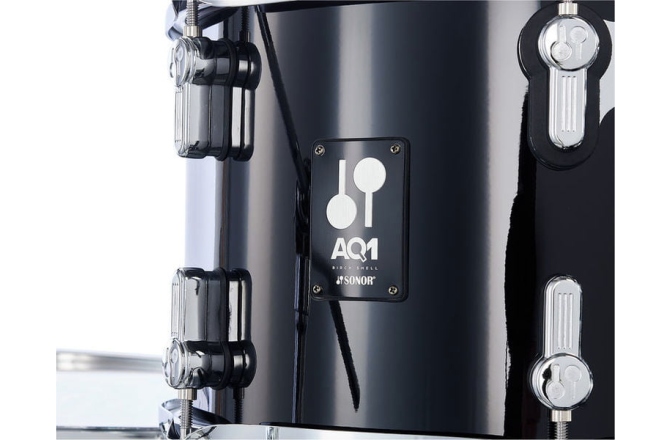 Set de tobe acustice din 5 piese Sonor AQ1 Stage Set Piano Black