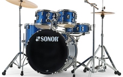 Set de tobe acustice din 5 piese Sonor AQX Stage Kit Blue Ocean Sparkle