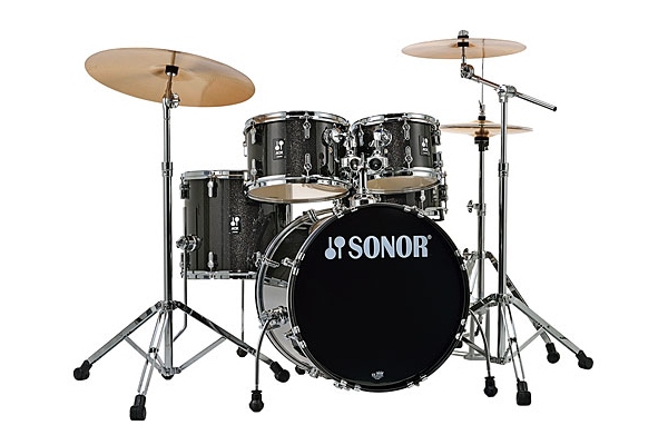 Sonor AQX Studio Kit Black Midnight Sparkle