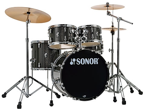 Sonor AQX Studio Kit Black Midnight Sparkle