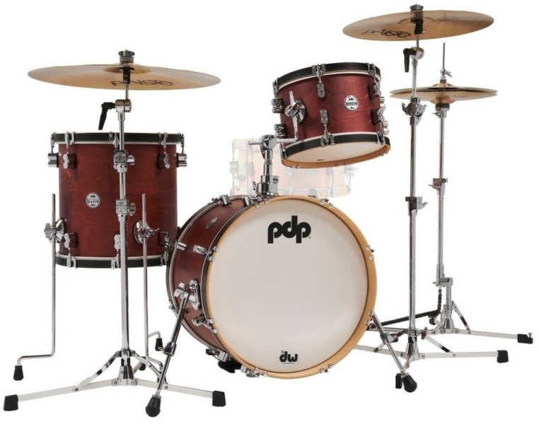 DW PDP Concept Classic Wood HOBS/Ebony Hoop 18