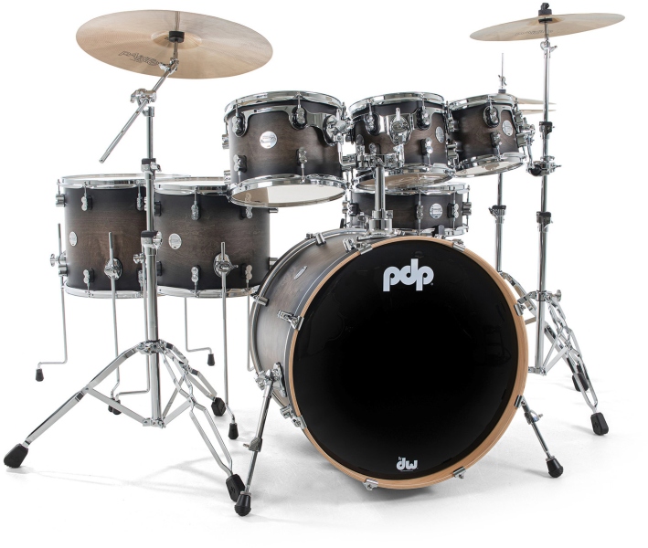 DW PDP Concept Maple Satin CB 22