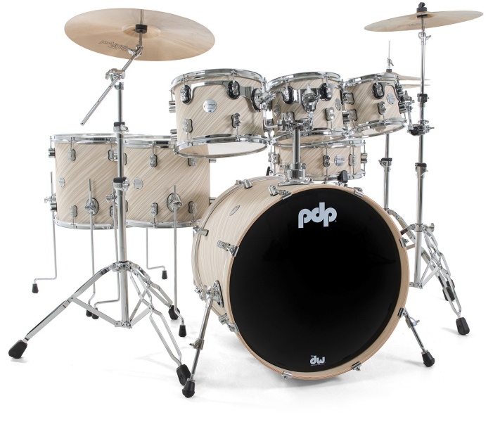 DW PDP Concept Maple Twisted Ivory 7pcs HW800
