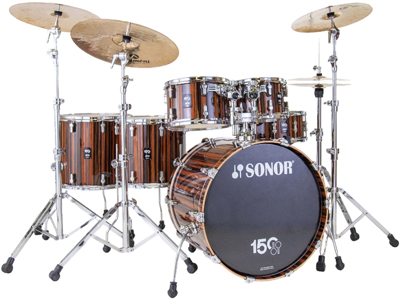 Sonor AQ2 150th Anniversary Stage Ebony Veener