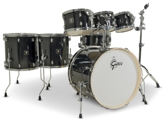Gretsch Energy 7 pcs Kit Black Sparkle
