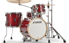 Set de tobe acustice Sonor AQX Jungle Shell Set WM Red Moon Sparkle