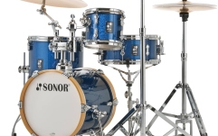 Set de tobe acustice Sonor AQX Micro Shell Set WM Blue Ocean Sparkle