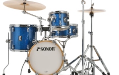 Set de tobe acustice Sonor AQX Micro Shell Set WM Blue Ocean Sparkle