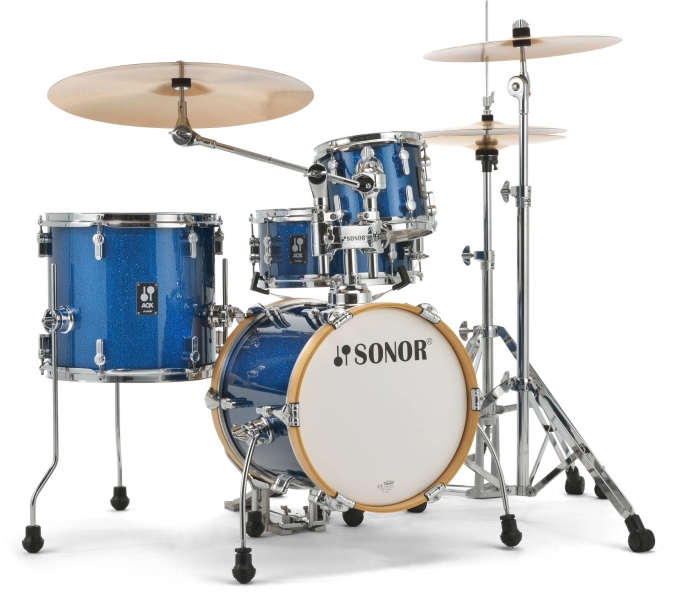 Sonor AQX Micro Shell Set WM Blue Ocean Sparkle