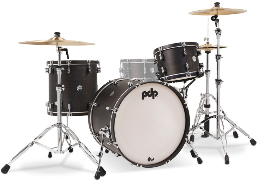 DW PDP Concept Classic Wood Hoop Ebony/EH 22