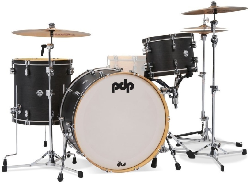 DW PDP Concept Classic Wood Hoop Ebony/EH 24