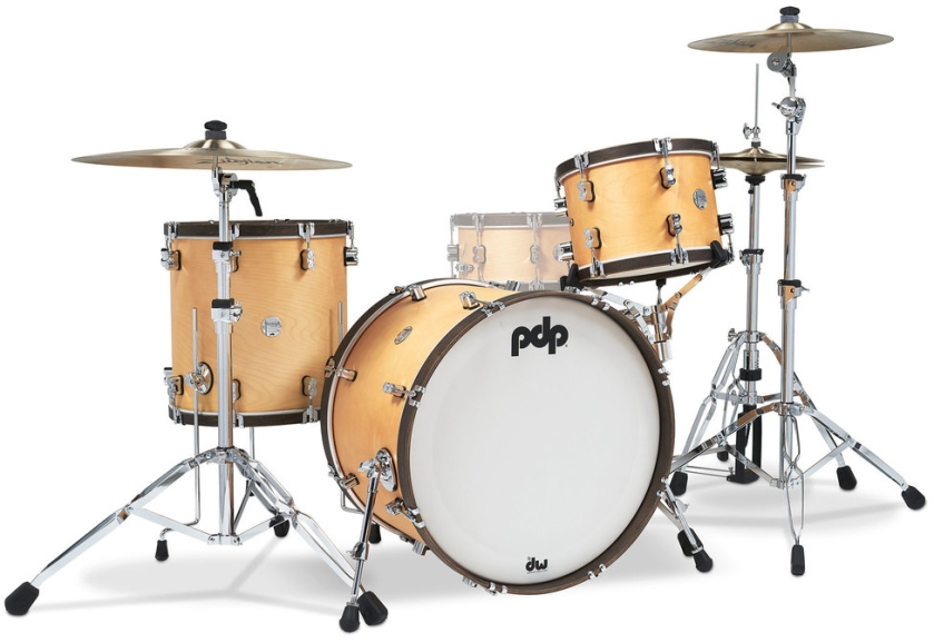 DW PDP Concept Classic Wood Hoop Natur/Wn. Hoop