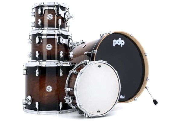 DW PDP Concept Exotic Shell Set Charcoal Burst