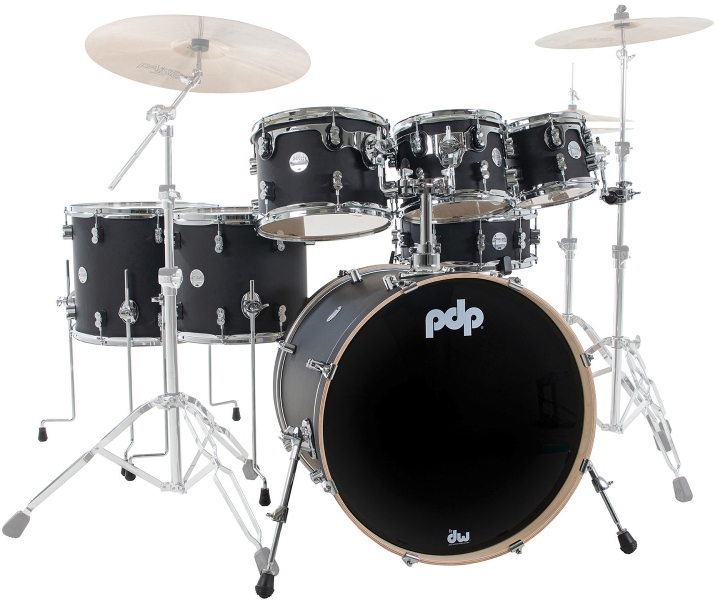 DW PDP Concept Maple Finish PNS PDCM2217BK
