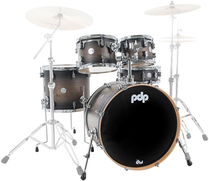 DW PDP Concept Maple Satin CB 22