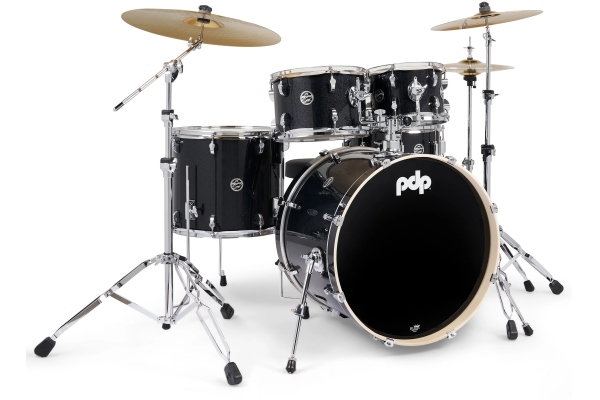 MainStage Black Sparkle Kit w/ Paiste 101 PDMA2215KTBS MainStage Black Sparkle Kit w/ Paiste 101 PDMA2215KTBS