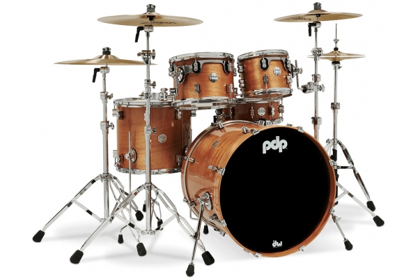 DW PDP Shell Set Concept Exotic PDCMX2215HM Honey Mahogany