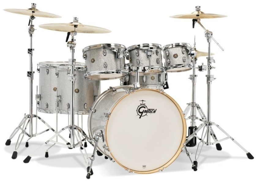 Gretsch Catalina Maple Argintiu stralucitor CM1-E826P-SS