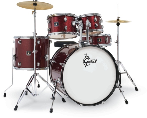 Gretsch Renegade Drumset 10/12/16/22/14SD Ruby Sparkle