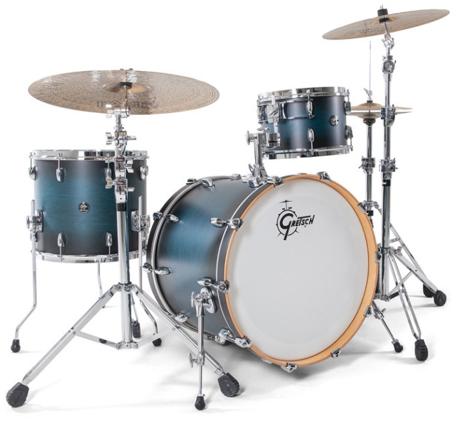Gretsch Renown Maple Rock 22 Satin Antique Blue Burst RN2-E823