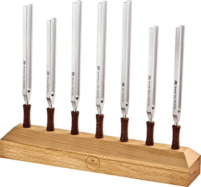 Meinl Planetary Tuned Therapy Tuning Fork Chakra Set - 7 pcs.