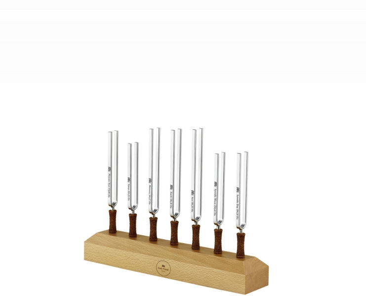 Meinl Planetary Tuned Tuning Forks - Chakra Set - Content: 7 Tuning Forks, inlcuding Stand