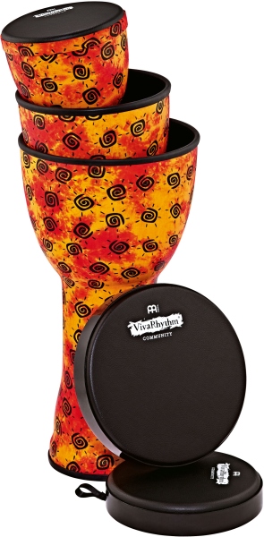 Meinl MEINL VivaRhythm SS SERIE Pop Off Djembe - SET