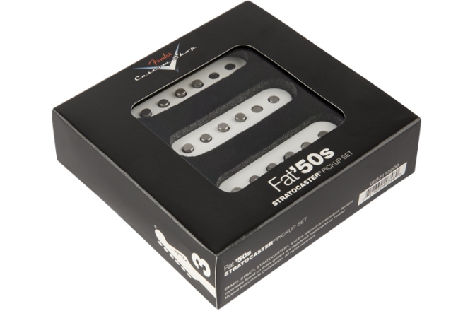 Set doze Fender Custom Shop Fat '50s Stratocaster Pickups 