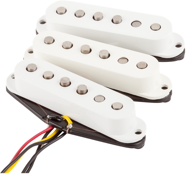 Fender Tex-Mex Strat White set