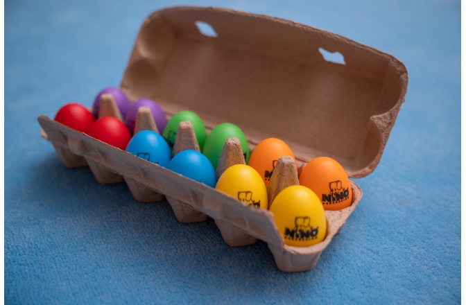 Set Egg Shaker Nino Percussion Egg Shaker Set - Soft Sound
