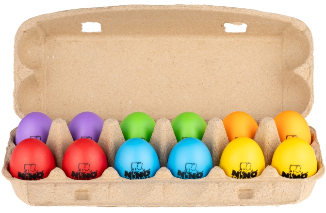 Set Egg Shaker Nino Percussion Egg Shaker Set - Soft Sound