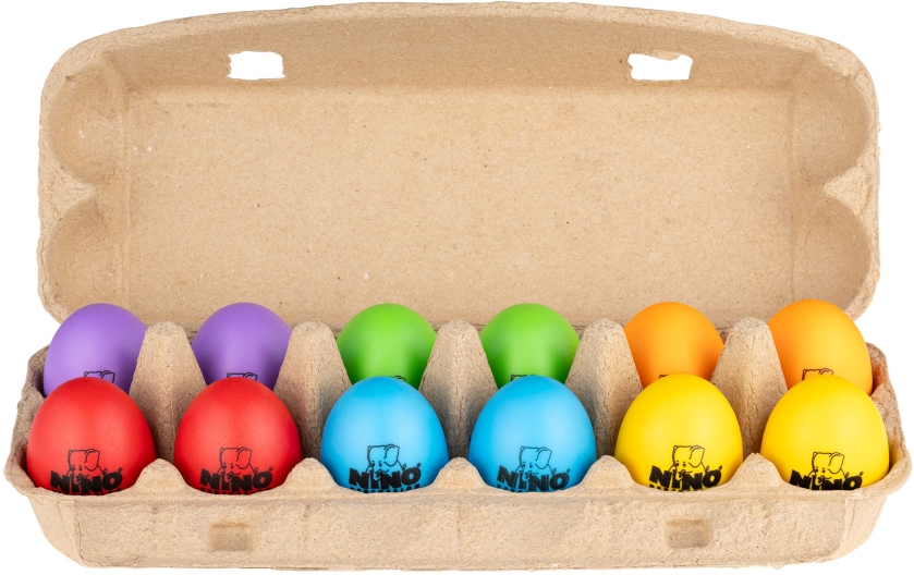 Nino Percussion Egg Shaker Set - Soft Sound