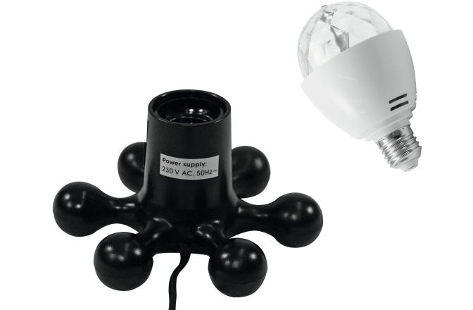 Set EUROLITE LED BC-1 RGB + bază Hexopus negru Eurolite Set LED BC-1 RGB + bază Hexopus negru