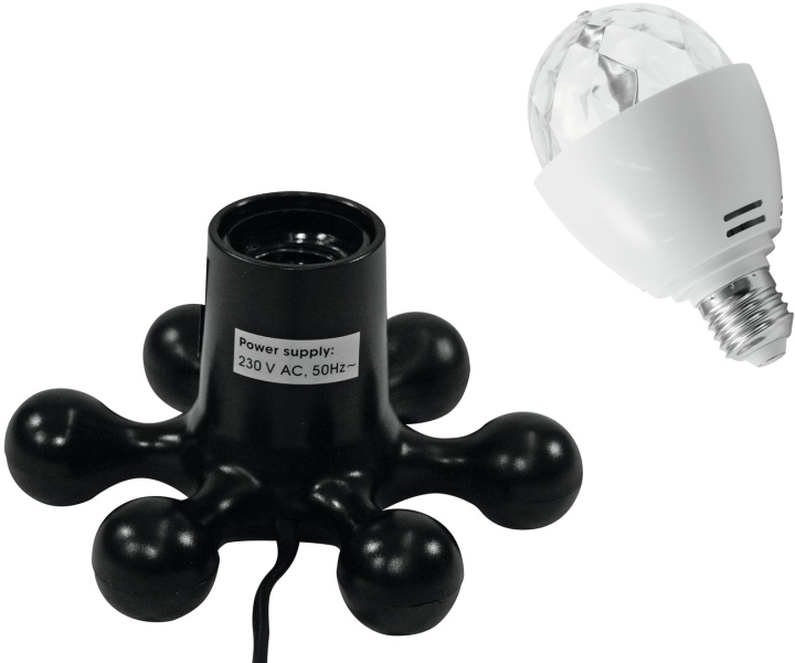 Eurolite Set LED BC-1 RGB + bază Hexopus negru