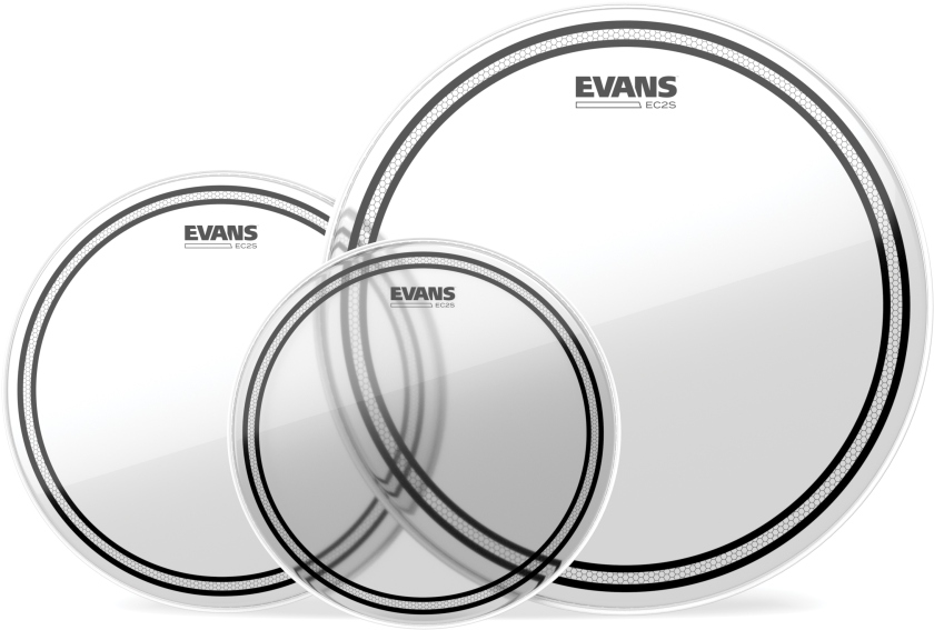 Evans EC2S Studio Set Clear