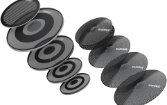 Set feţe de tobe + cinele Evans dB One Drum Head Rock + 14" 22" and dB One Cymbals Pack