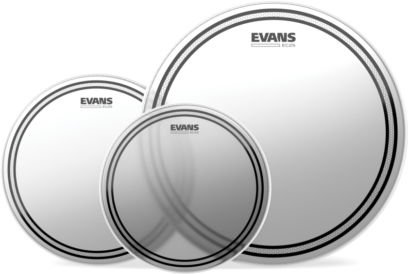 Evans EC2 Tompack Coated Fusion (10 inch 12 inch 14 inch)