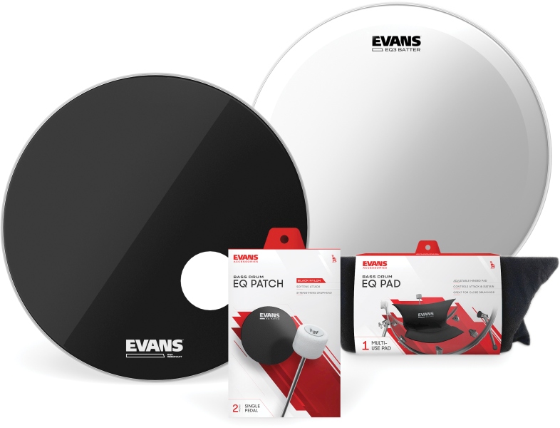 Evans EVANS EQ3 Bass Head Set 22 inch