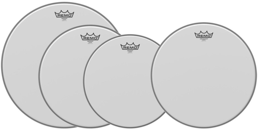 Remo Faţă tobă Pro Pack Emperor Coated 12''/13''/16'' + free 14''